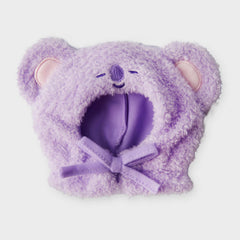 BT21 KOYA Purple of Wish Costume Closet Hoodie Cap