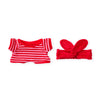 LINE FRIENDS minini Closet Red Pajama & Headband Costume Set