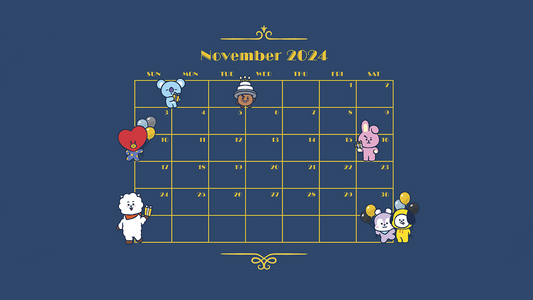 MONTHLY PROMOTION CALENDAR