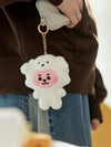 BT21 Fluffy Baby Plush Keyring