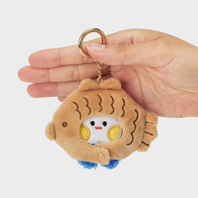 TRUZ WOOPY mini minini Costume Plush Keyring Snack Edition