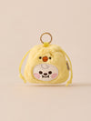 BT21 Fluffy mini Bag Charm Pouch