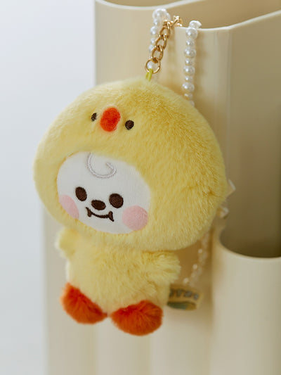 BT21 Fluffy Baby Plush Keyring