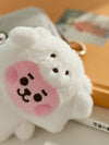 BT21 Fluffy Baby Plush Keyring