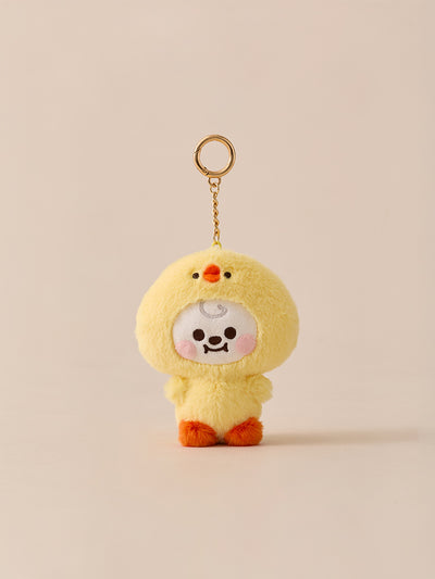 BT21 Fluffy Baby Plush Keyring