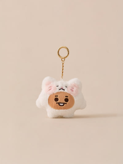 BT21 Fluffy Baby Plush Keyring