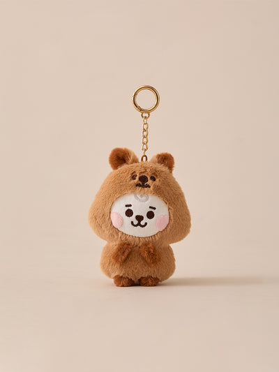 BT21 Fluffy Baby Plush Keyring