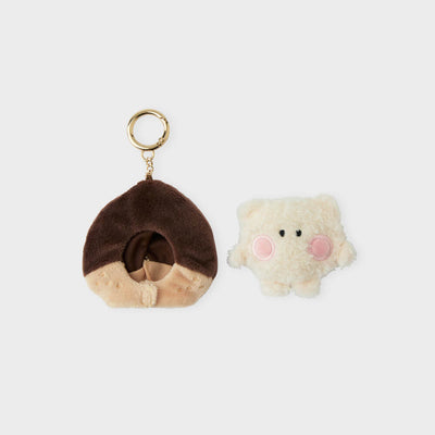 TRUZ RURU mini minini Costume Plush Keyring Snack Edition