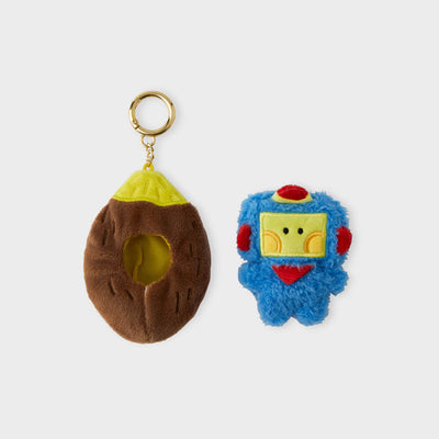 TRUZ HIKUN mini minini Costume Plush Keyring Snack Edition