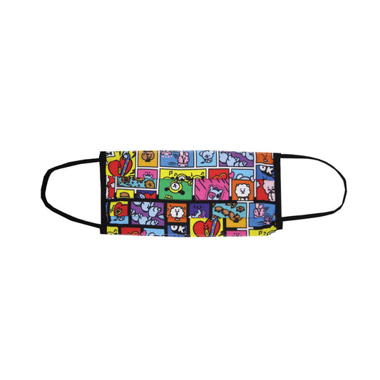 BT21 All Over Print Pleated Mask