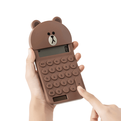 LINE FRIENDS BROWN Calculator