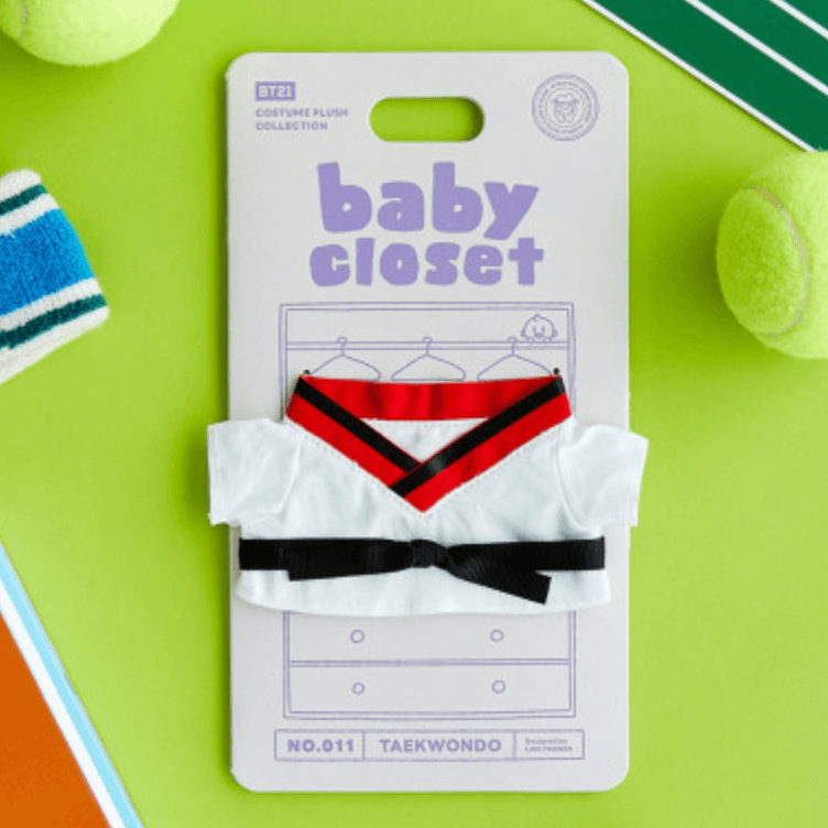 BT21 BABY Closet Tae Kwon Do Costume 11