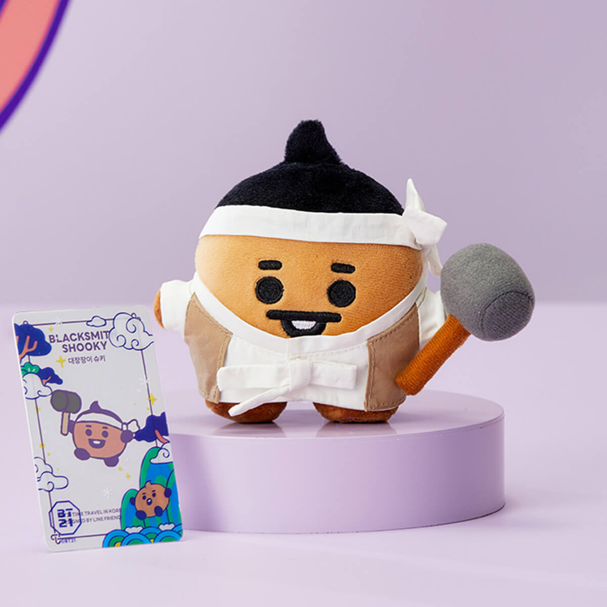 BT21 SHOOKY BABY K-Edition Standing Doll