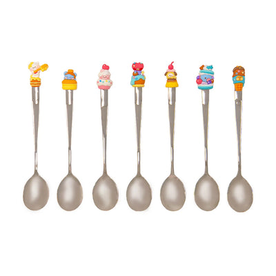 BT21 minini Sweetie Dessert Spoon Set 7 PCS