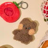 LINE FRIENDS minini Farm Plush Keyring