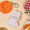 LINE FRIENDS minini Farm Plush Keyring