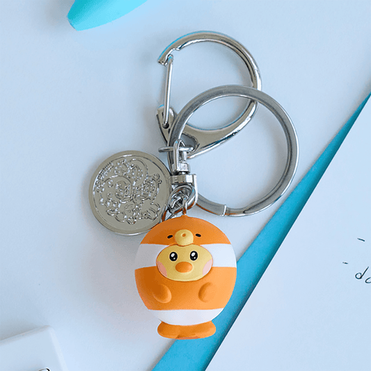 LINE FRIENDS minini selini under the pool figurine keyring