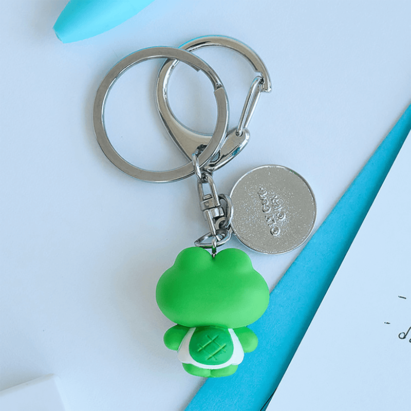 LINE FRIENDS minini lenini Under The Pool Figurine Keyring