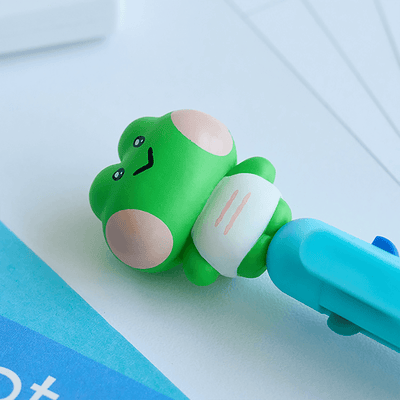 LINE FRIENDS minini lenini Under The Pool Figurine Gel Pen