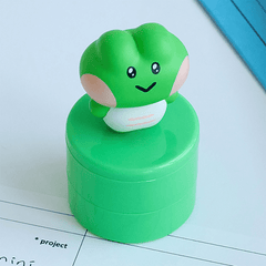 LINE FRIENDS minini lenini Under The Pool Figurine Stamp