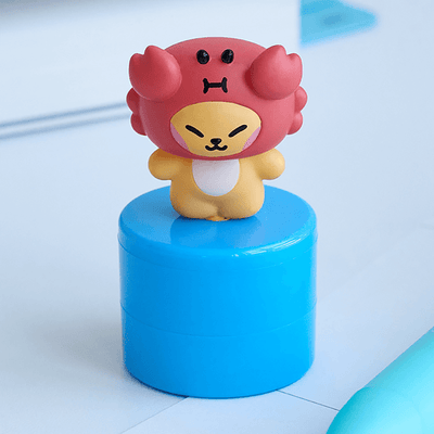 minini chichini Under The Pool Figurine Stamp