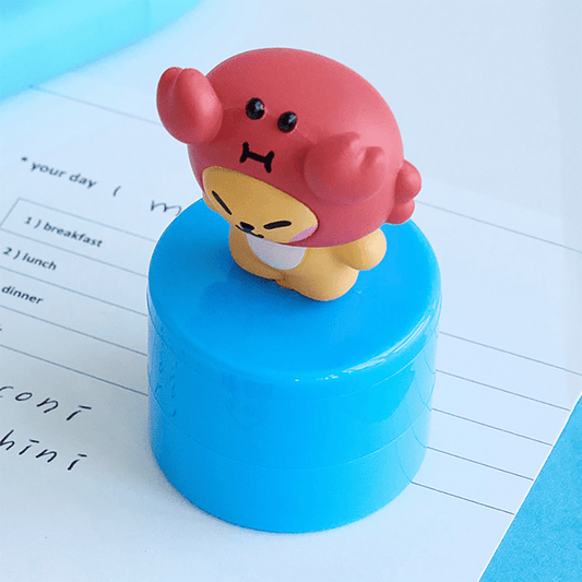 minini chichini Under The Pool Figurine Stamp