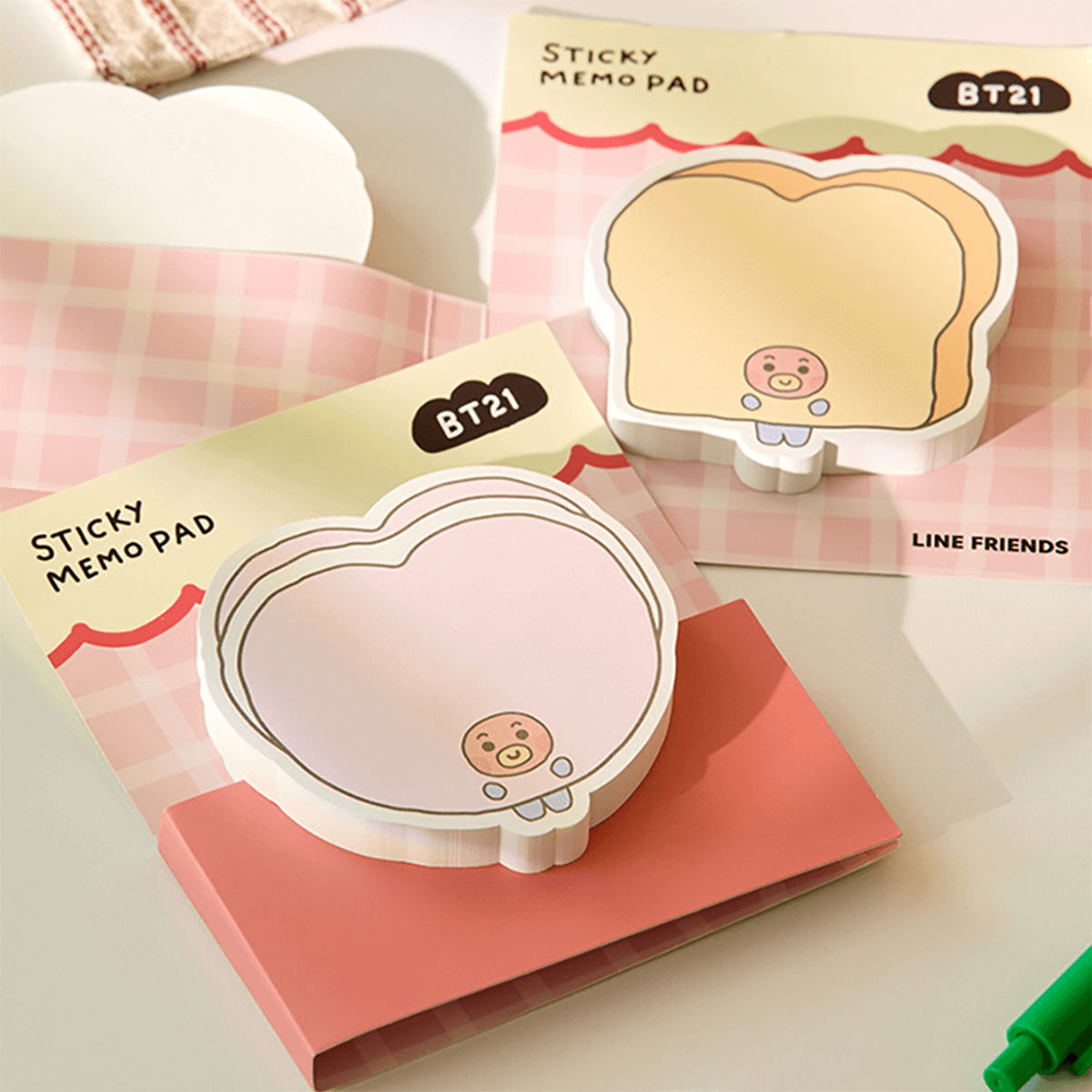 BT21 Bakery Sticky Memo Pad