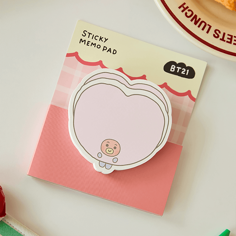 BT21 Bakery Sticky Memo Pad