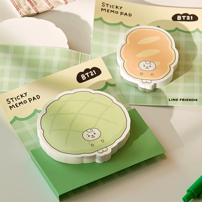 BT21 Bakery Sticky Memo Pad