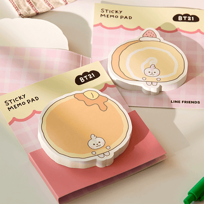 BT21 Bakery Sticky Memo Pad