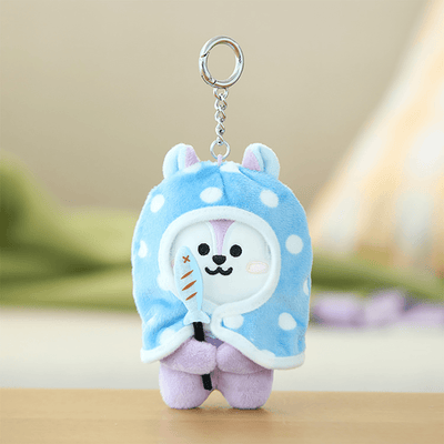 BT21 Campfire Blanket Plush Keyring