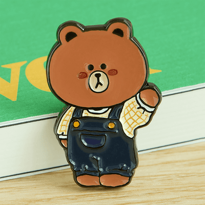 LINE FRIENDS Ordinary Days Badge Set