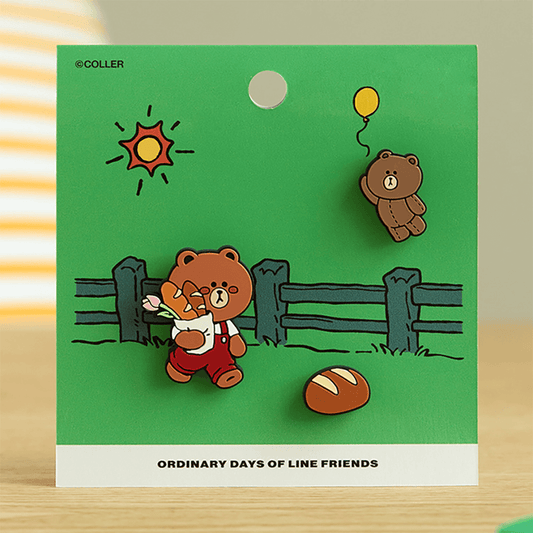 LINE FRIENDS Ordinary Days Sticon Set