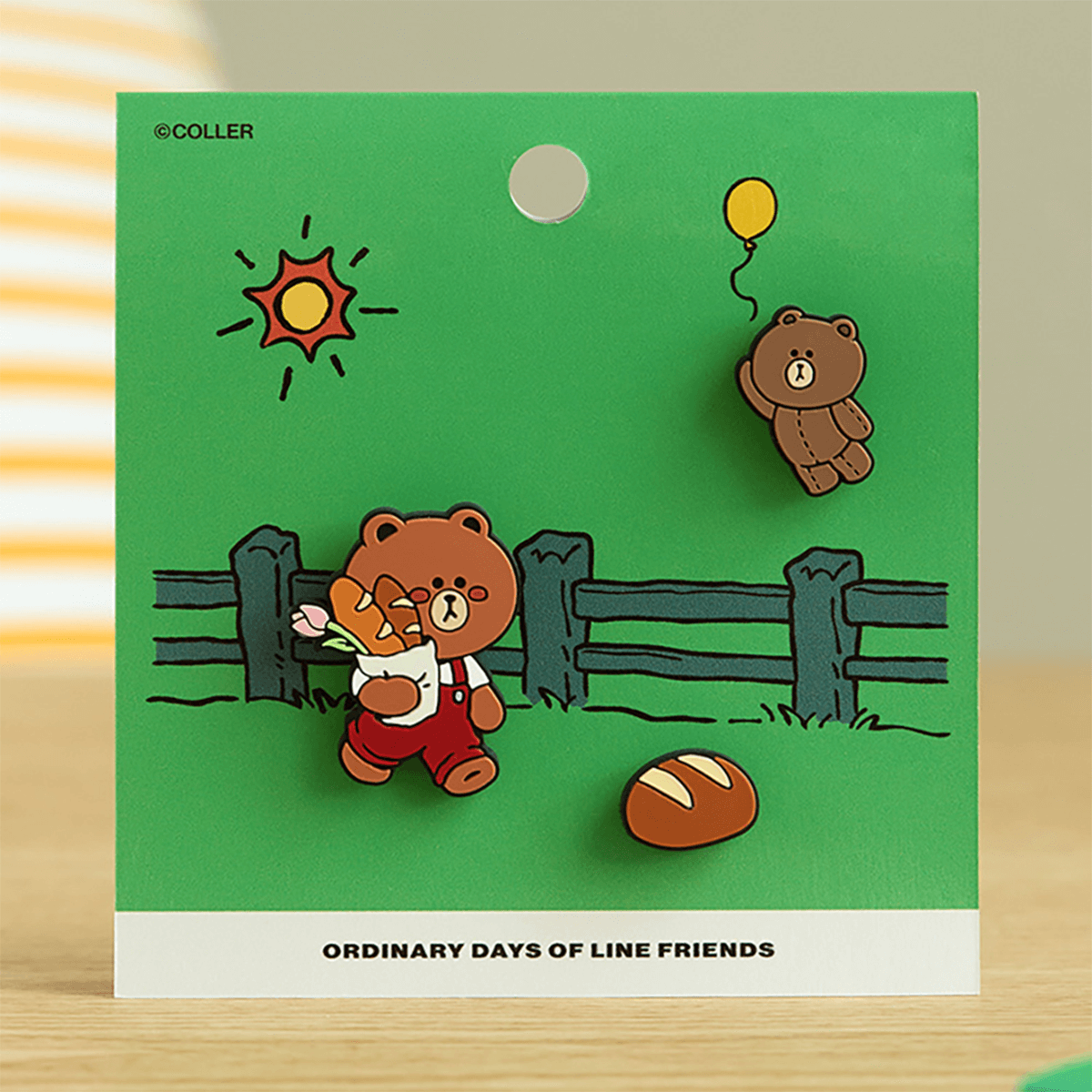 LINE FRIENDS Ordinary Days Sticon Set