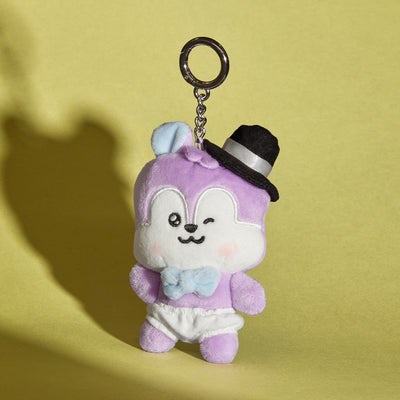 BT21 MANG BORN TO DANCE - BABY PLUSH KEYRING with FEDORA