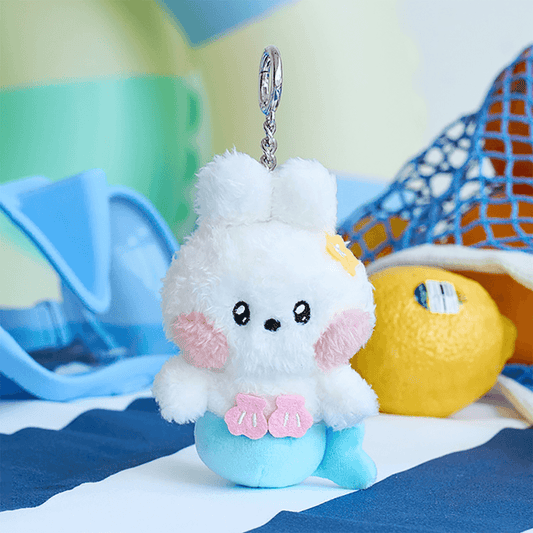 LINE FRIENDS mini minini conini Under the Pool Plush Keyring