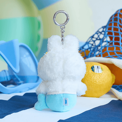 LINE FRIENDS mini minini conini Under the Pool Plush Keyring