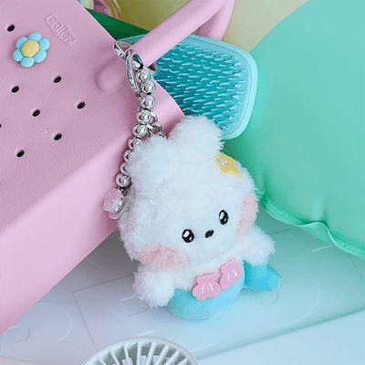 LINE FRIENDS mini minini conini Under the Pool Plush Keyring