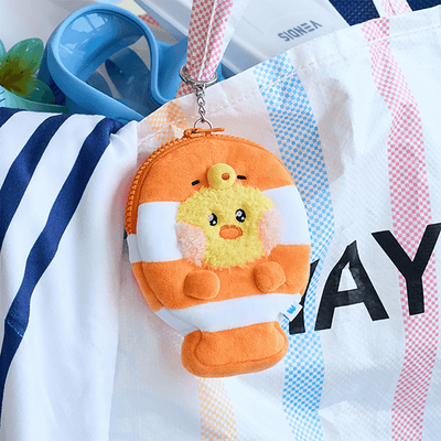 LINE FRIENDS mini minini selini Under the Pool Plush Pouch