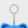 LINE FRIENDS Colored BROWN Doll Keyring Blue