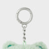 LINE FRIENDS Colored BROWN Doll Keyring Green