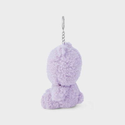 LINE FRIENDS Colored BROWN Doll Keyring Lavender