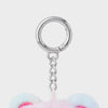 LINE FRIENDS Colored BROWN Doll Keyring Multi