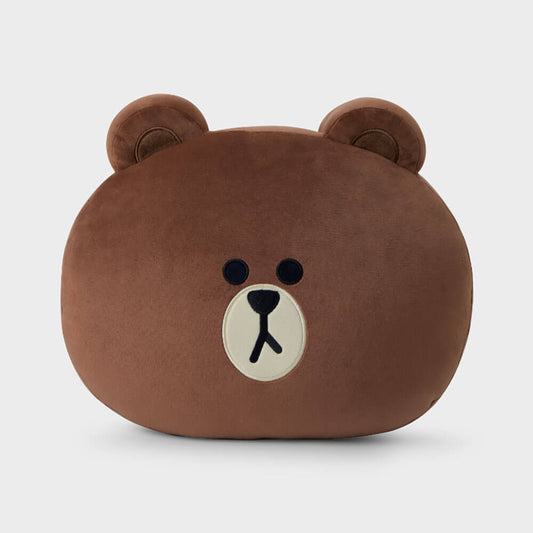 LINE FRIENDS BROWN Original Face Cushion