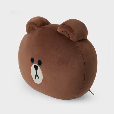 LINE FRIENDS BROWN Original Face Cushion