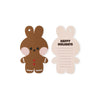 LINE FRIENDS CONY minini Holiday Standing Doll