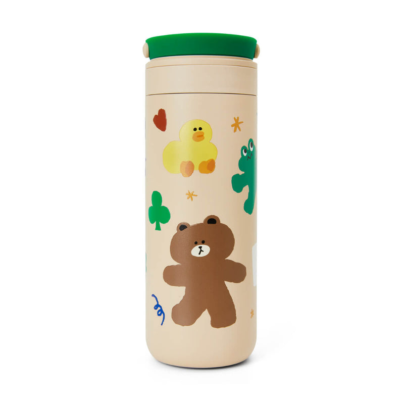 LINE FRIENDS Winter 2 Way Tumbler 16 OZ