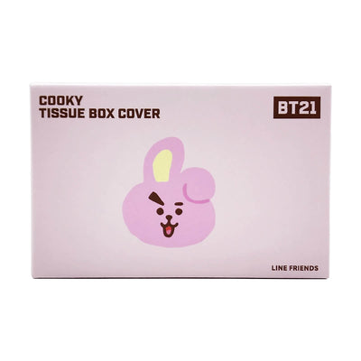 BT21 COOKY Cherry Blossom Tissue Box Cover