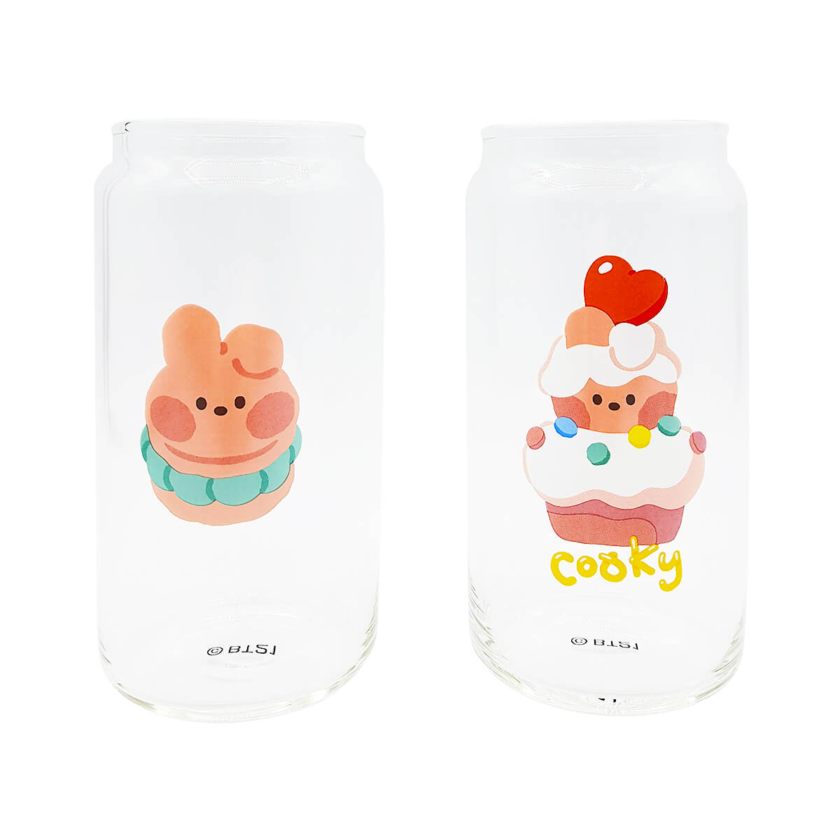 BT21 COOKY Glass Cup Set