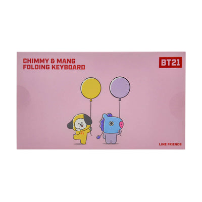 BT21 CHIMMY & MANG Folding Keyboard